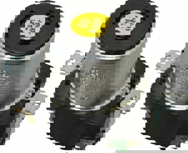 250 VDC, 600 VAC, 50 Amp, Self Grounding Receptacle